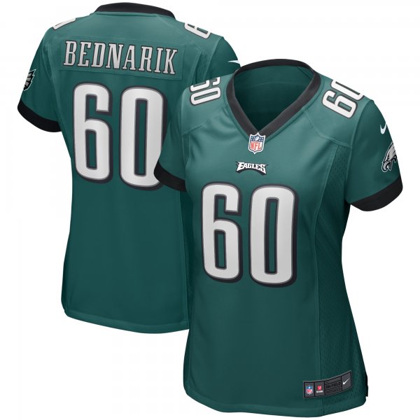 Women's Philadelphia Eagles Chuck Bednarik Nike Midnight Green Game Retired Player Jersey