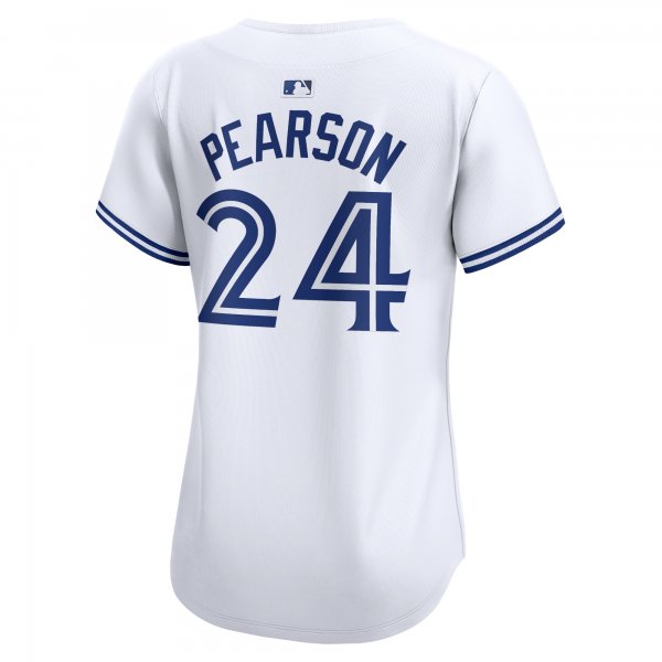 Women's Toronto Blue Jays Nate Pearson Nike White Home Limited Player Jersey