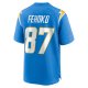 Men's Los Angeles Chargers Simi Fehoko Nike  Powder Blue  Game Jersey