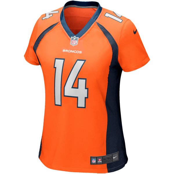 Women's Nike Courtland Sutton Orange Denver Broncos Game Jersey