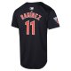 Youth Cleveland Guardians JosÃÂ© RamÃÂ­rez Nike Blue Alternate Limited Player Jersey