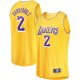 Youth Los Angeles Lakers Jarred Vanderbilt Fanatics Gold Fast Break Player Jersey - Icon Edition