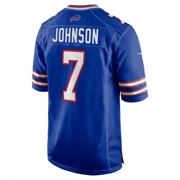 Men's Buffalo Bills Taron Johnson Nike Royal Game Jersey