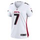 Women's Atlanta Falcons Bijan Robinson Nike White Away Game Jersey