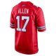 Men's Buffalo Bills Josh Allen Nike Red Alternate Game Jersey