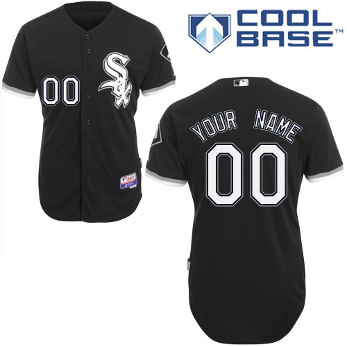 Chicago White Sox Personalized Black MLB Jersey