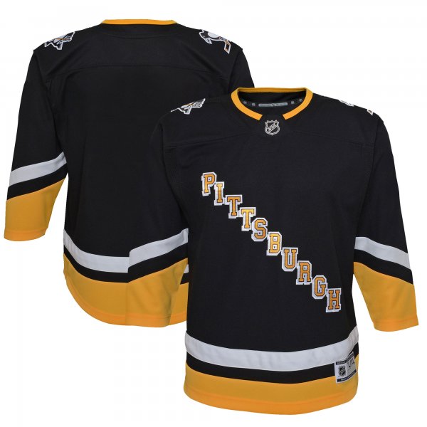 Youth Pittsburgh Penguins Black 2021/22 Alternate Premier Jersey