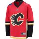 Youth Calgary Flames Fanatics Red/Black Alternate Replica Blank Jersey