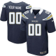 Nike Los Angeles Chargers Customized Navy Blue Stitched Elite Men's NFL Jersey