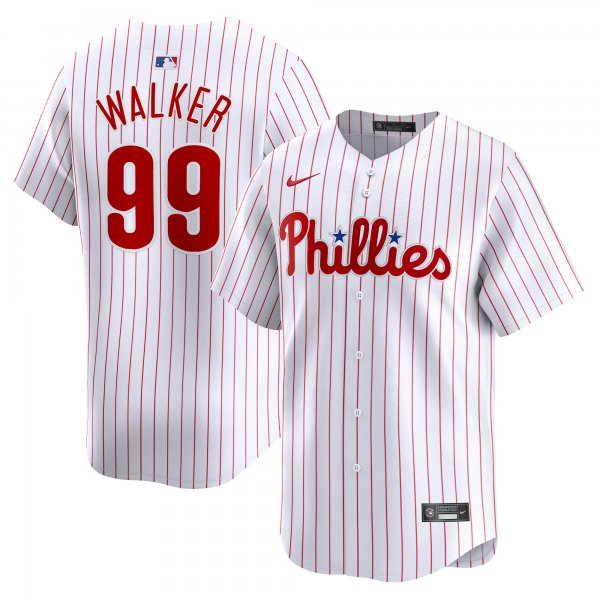 Men's Philadelphia Phillies #99 Taijuan Walker Nike White Home Limited Player Jersey