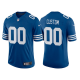 Men's Indianapolis Colts #00 Custom Royal 2021 Throwback Vapor Limited NFL Jersey