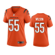 Women's Cincinnati Bengals #55 Logan Wilson Orange 2021 Game Jersey