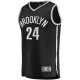 Men's Brooklyn Nets Cam Thomas Fanatics Black Fast Break Replica Jersey - Icon Edition