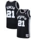 Men's San Antonio Spurs Tim Duncan Mitchell & Ness Black 1998/99 Hardwood Classics Swingman Jersey