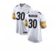 Men's Pittsburgh Steelers #30 Jaylen Warren Nike White Game Jersey