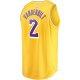 Youth Los Angeles Lakers Jarred Vanderbilt Fanatics Gold Fast Break Player Jersey - Icon Edition