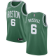 Men's Nike Boston Celtics #6 Bill Russell Green Swingman Icon Edition NBA Jersey