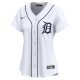 Women's Detroit Tigers Nike White Home Limited Custom Jersey