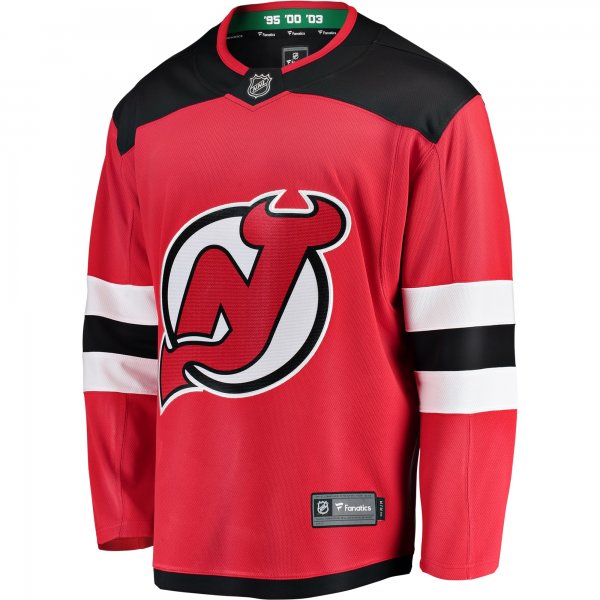 Men's New Jersey Devils Fanatics Red Breakaway Home Jersey