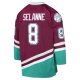 Youth Anaheim Ducks Teemu Selanne Mitchell & Ness Maroon 1996 Blue Line Player Jersey