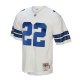 Men's Dallas Cowboys Emmitt Smith Mitchell & Ness White Legacy Replica Jersey