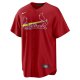 Men's St. Louis Cardinals Nike Red Alternate Replica Team Jersey