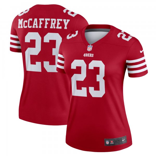 Women's San Francisco 49ers Christian McCaffrey Nike Scarlet Legend Jersey