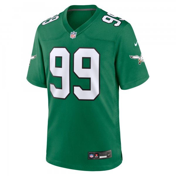 Men's Philadelphia Eagles Jerome Brown Nike Kelly Green Alternate Game Jersey