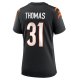 Women's Cincinnati Bengals Michael Thomas Nike Black Game Jersey