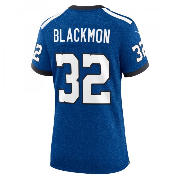 Women's Indianapolis Colts Julian Blackmon Nike Royal Indiana Nights Alternate Game Jersey