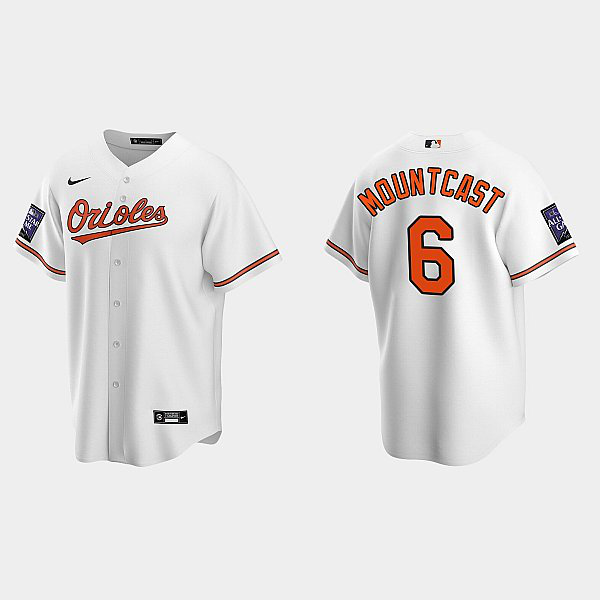 Men's Baltimore Orioles #6 Ryan Mountcastle 2021 All-Star Game Home Cool Base MLB Jersey - White