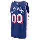 Men's Philadelphia 76ers  Fanatics Blue Custom Fast Break Jersey - Icon Edition