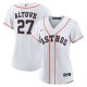 Women's Houston Astros Jose Altuve Nike White Home Replica Player Jersey