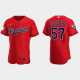 Shane Bieber Cleveland Guardians Alternate Men's Jersey - Red