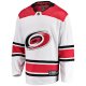 Youth Carolina Hurricanes Fanatics White Away Breakaway Jersey