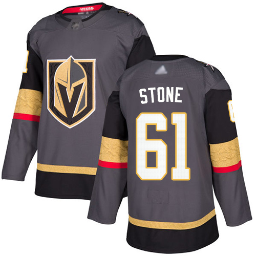 Vegas Golden Knights #61 Mark Stone Grey Home Stitched NHL Jersey