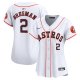 Women's Houston Astros Alex Bregman Nike White Home Limited Player Jersey