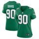 Women's Philadelphia Eagles Jordan Davis Nike Kelly Green Alternate Game Jersey