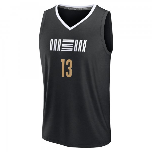 Men's Memphis Grizzlies Jaren Jackson Jr. Fanatics Black Fast Break Jersey - City Edition