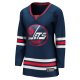 Women's Winnipeg Jets Fanatics Navy Alternate Premier Breakaway Player Jersey