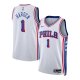 Unisex Philadelphia 76ers James Harden Nike White Swingman Jersey - Association Edition