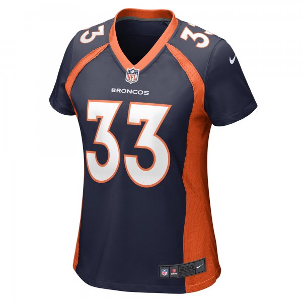 Women's Denver Broncos Javonte Williams Nike Navy Home Game Player Jersey