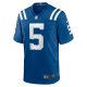 Men's Indianapolis Colts Anthony Richardson Nike Royal 2023 NFL Draft First Round Pick Game Jersey