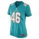 Women's Miami Dolphins John Lovett Nike Aqua Game Player Jersey