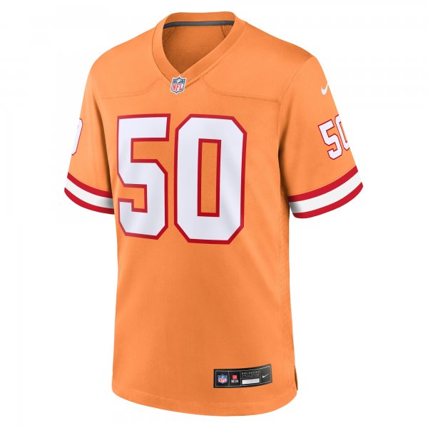 Men's Tampa Bay Buccaneers Vita Vea Nike Orange Throwback Game Jersey