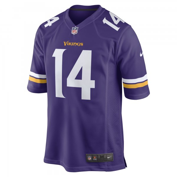 Men's Minnesota Vikings Ryan Wright Nike Purple Game Player Jersey