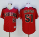 Arizona Diamondbacks #51 Randy Johnson Red/Brick New Cool Base Stitched MLB Jersey