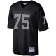 Men's Las Vegas Raiders Howie Long Mitchell & Ness Black Legacy Replica Jersey