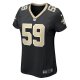 Women's New Orleans Saints Jordan Willis Nike  Black Team Game Jersey