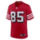 Men's San Francisco 49ers George Kittle Nike Scarlet Alternate Game Jersey